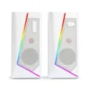 REDRAGON GS520 Anvil RGB Desktop Speakers (White)